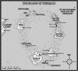 Wefrivain Map - The Guild of the Cowry Catchers