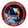 Kerbal-I Mission Patch Logo