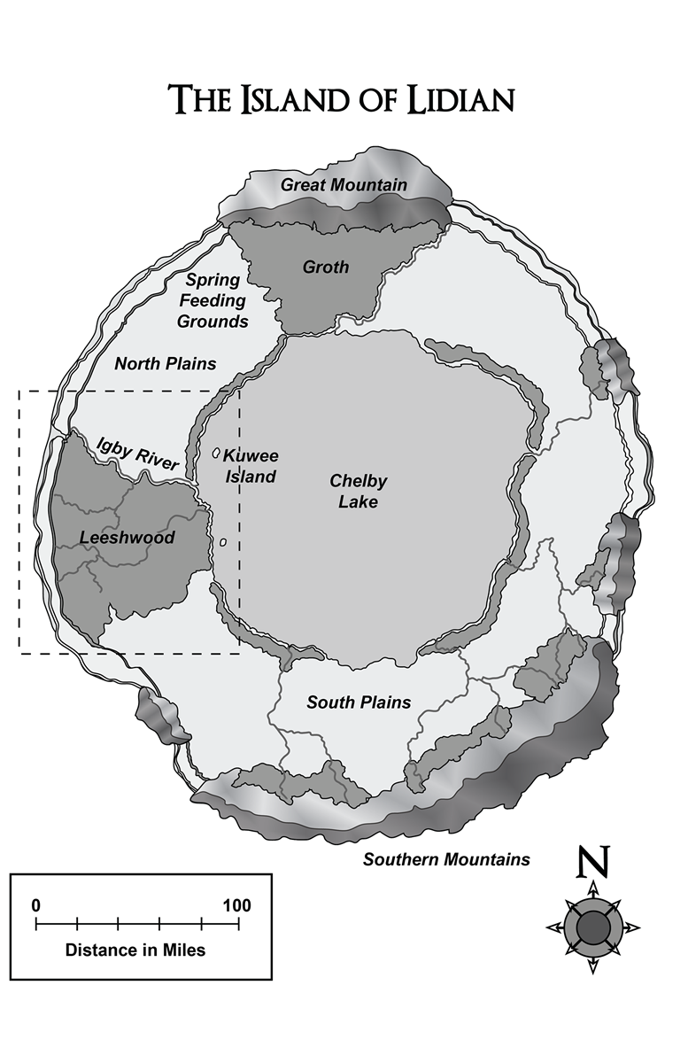 Hunters Unlucky - Lidian Island Map