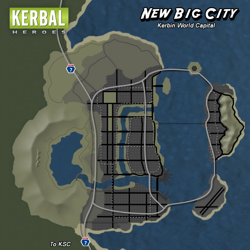 New Big City Kerbal Heroes Comics By Jeffmcdowalldesign On Deviantart Kerbin Easter Egg Map 2022