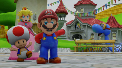 Mario in the mushroom kingdom by cjpowell on DeviantArt