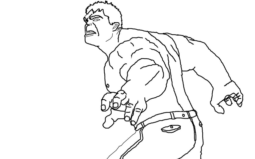 Hulk Line art