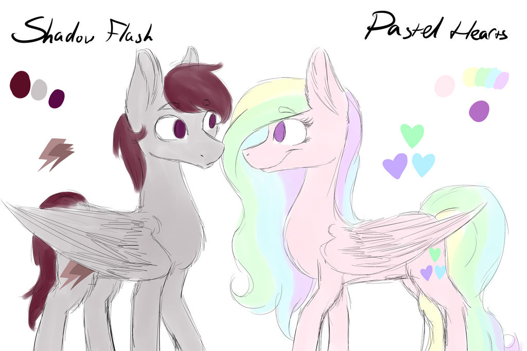 Shadow Flash X Pastel Hearts (old oc redesign) by TheMessyFangirl on ...