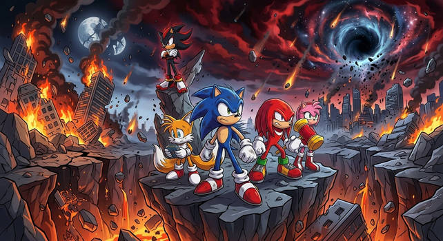 Sonic X - As The World Caves In