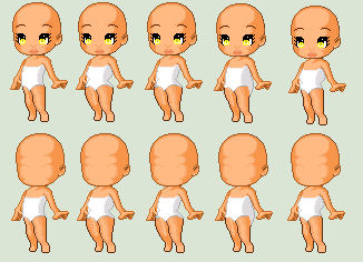 Legless Character Base Bodies Different Legs Face+Faceless Base Pack by lilliemad on DeviantArt