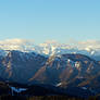 Snowy mountains KSA