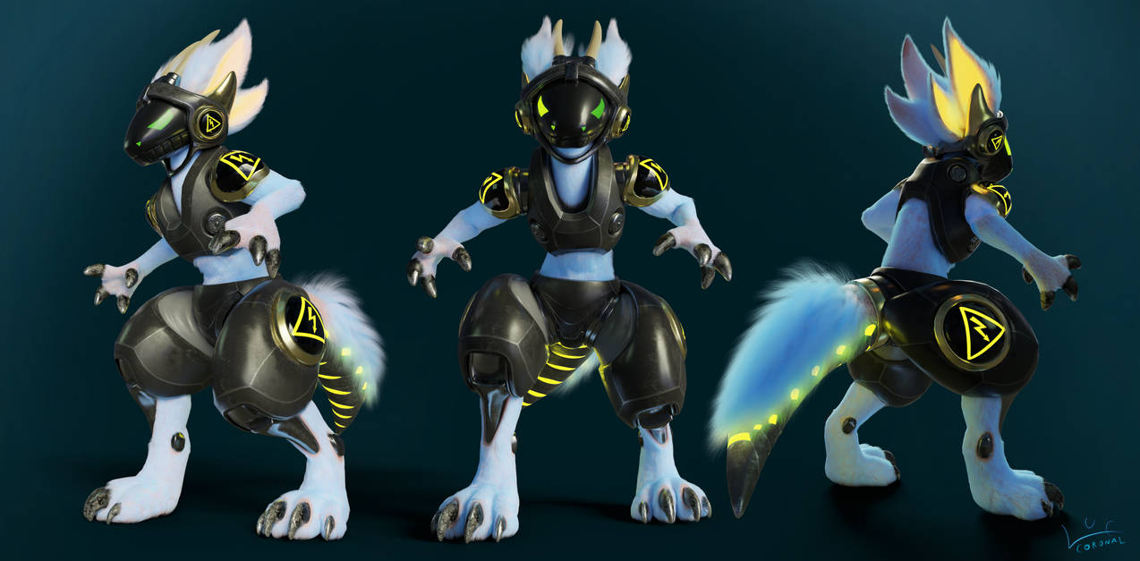 Protogen Coronal By L U X by Lux-256 on DeviantArt