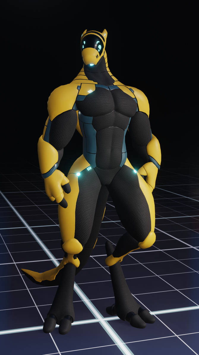 VRchat Synth Worker by Lux-256 on DeviantArt