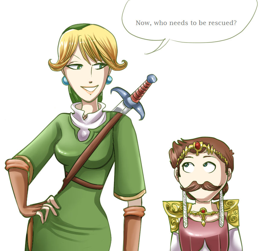 Switched roles by chocolapeanut on DeviantArt