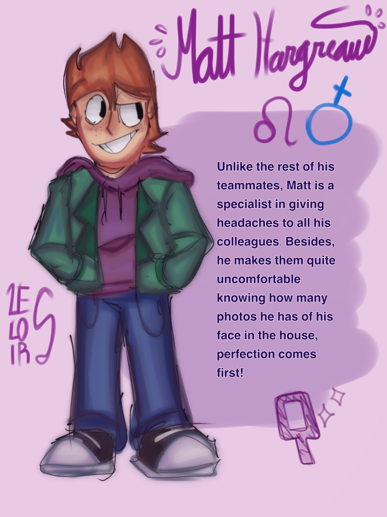 Matt Hargreaves (eddsworld data au) by Leloirsdev on DeviantArt