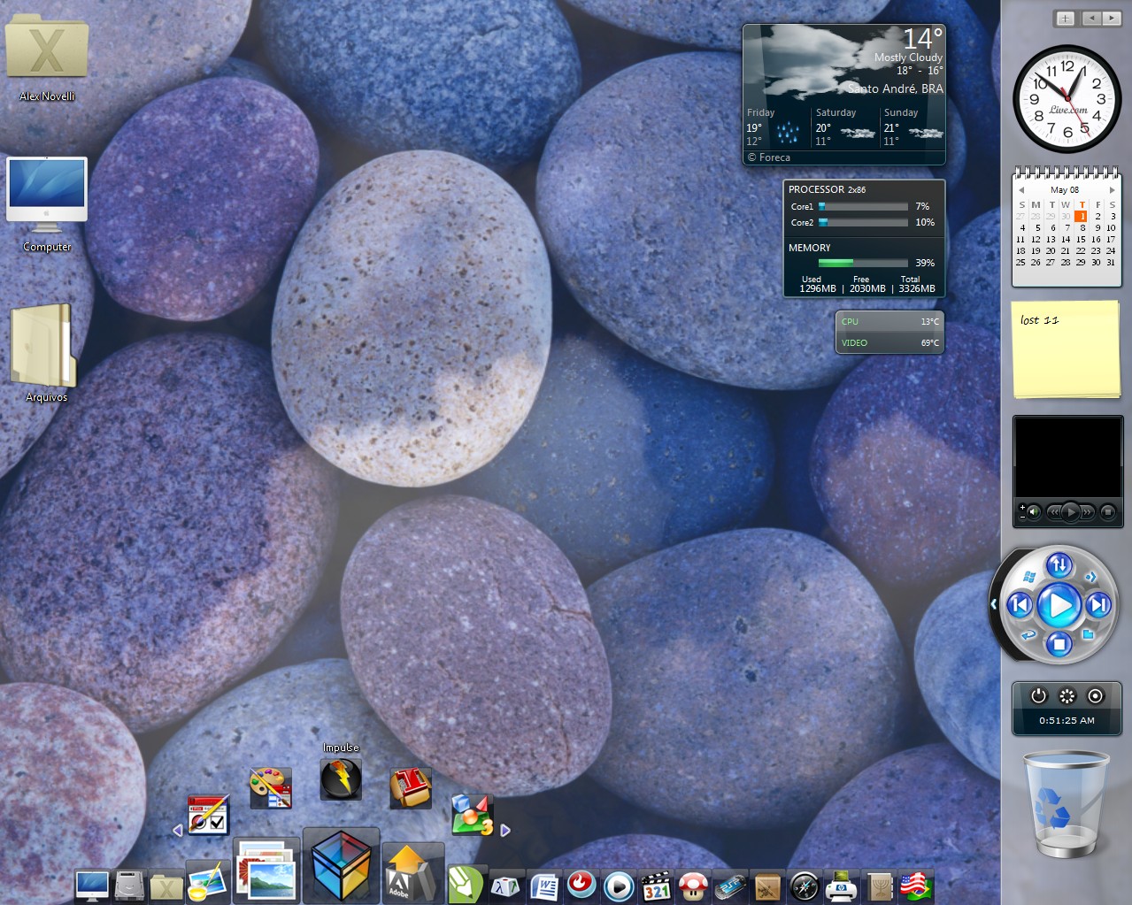 My desktop May 2008