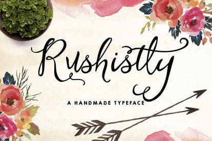 Rushistly Script 30%Off