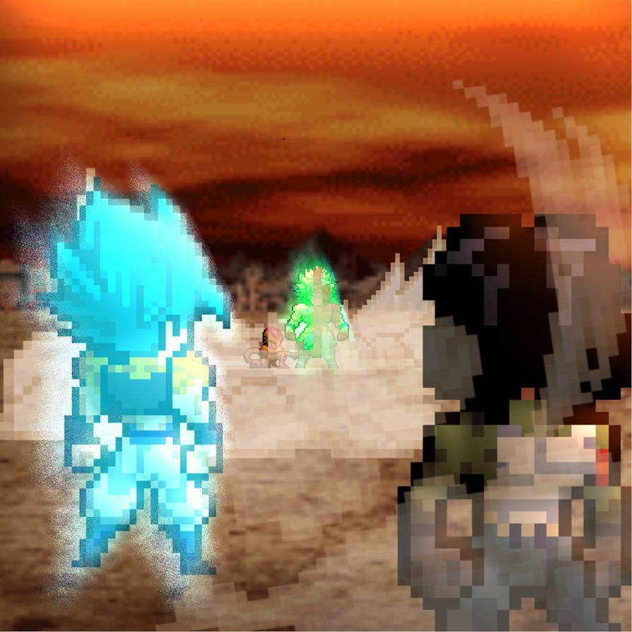 gogeta vs broly by Khalidnt on DeviantArt