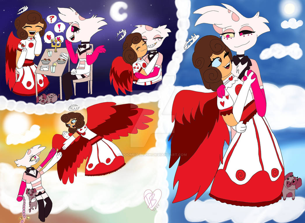 Request (OC x Canon) by DoomedBlush on DeviantArt