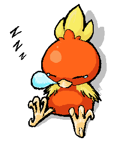 Torchic sleep