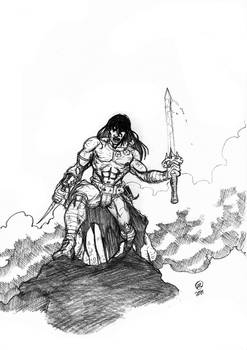 Conan graffiti sketch