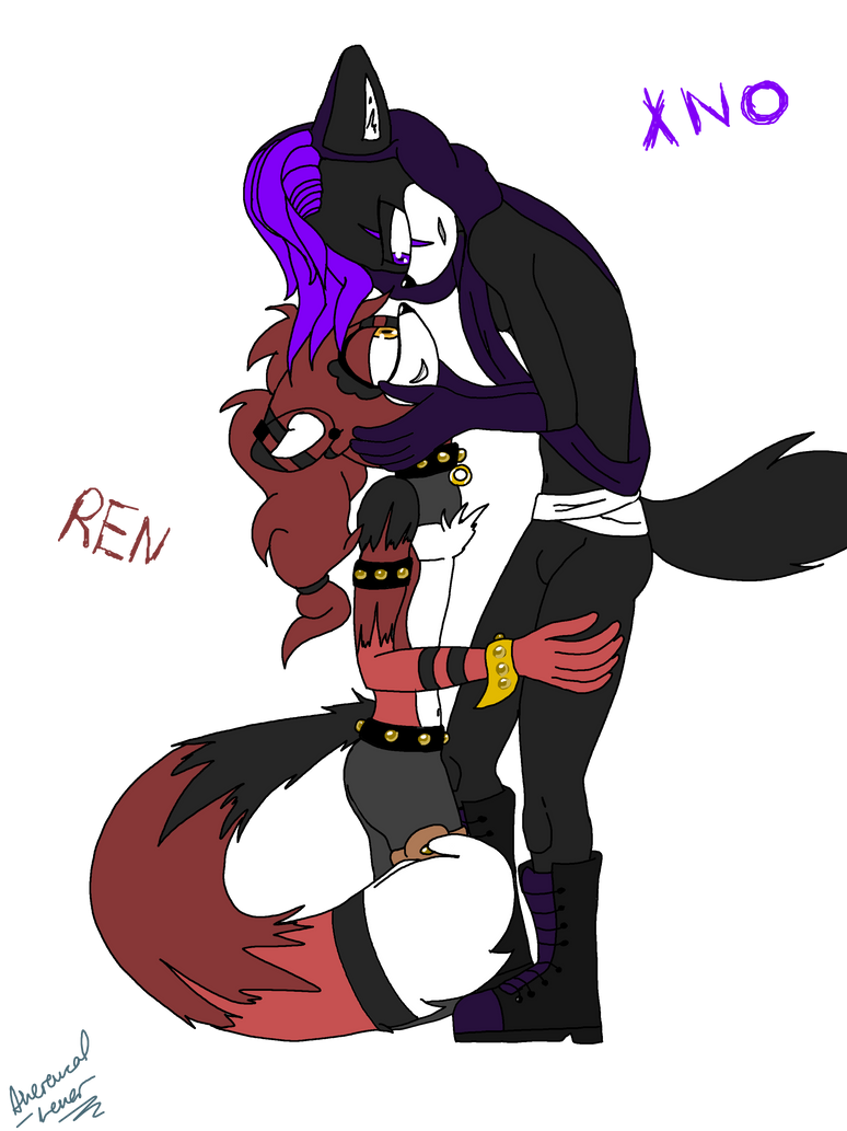 Crackship: Xno and Ren by Averaval-Levor