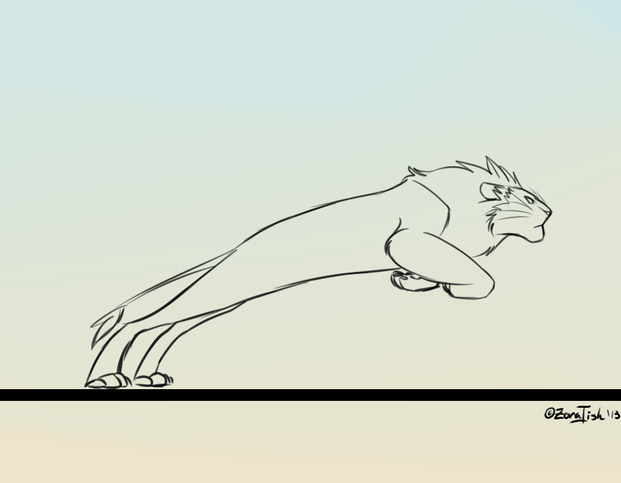 ANIMATION simba run! by Zora-Iish on DeviantArt