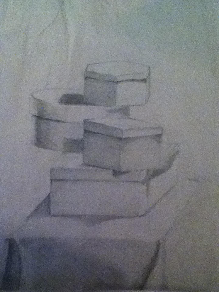 Stack of Boxes Still Life by terrelal92 on DeviantArt