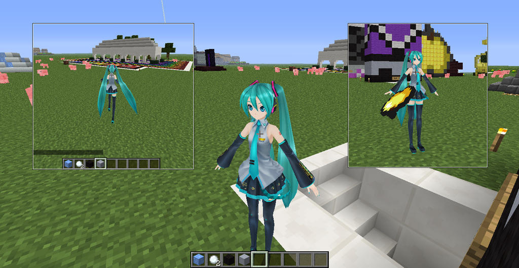 MMD in Minecraft