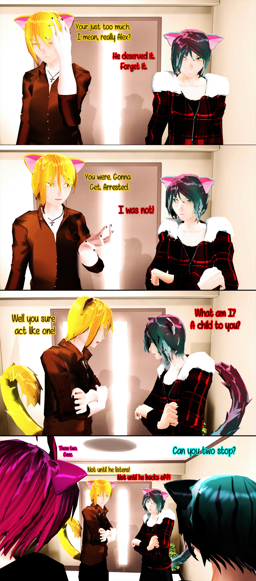 Bickering By CMSensei On DeviantArt