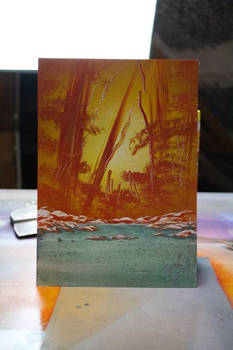 Mini Painting Simple Nature - Photopaper