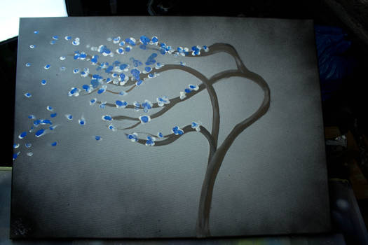 Windy Tree - Canvas