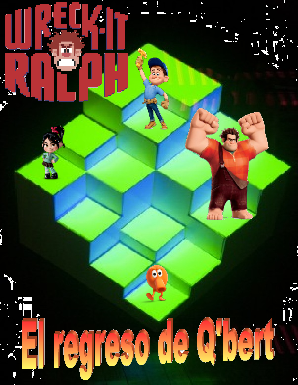 Cubert From Rec Kit Ralph El regreso de Qbert (Wreck-it-ralph fanmade) by ofihombre on DeviantArt