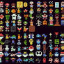 Pico-8 Mario, Wreck-It Ralph, Pokemon, other items
