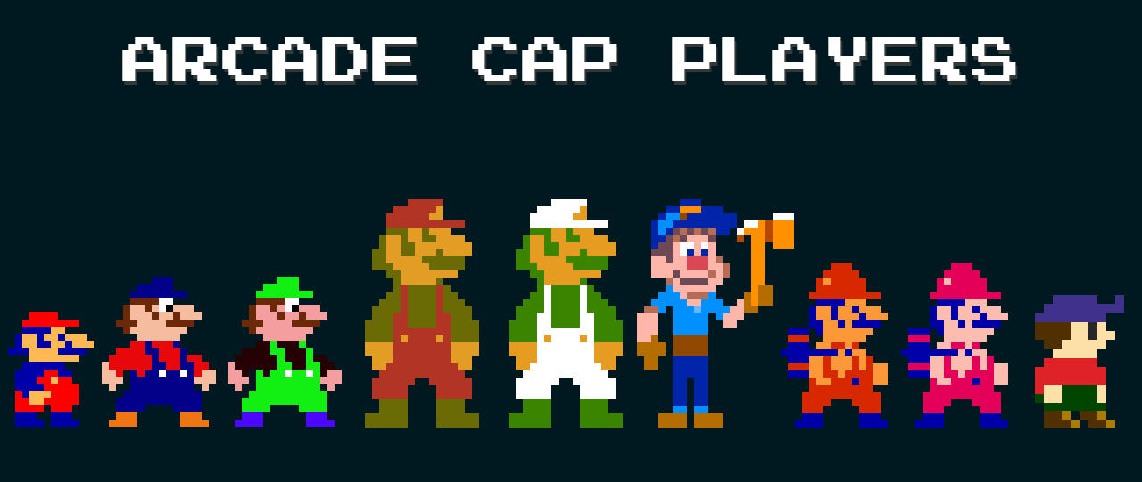 Arcade Cap Players by ofihombre on DeviantArt