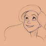 Ariel face study