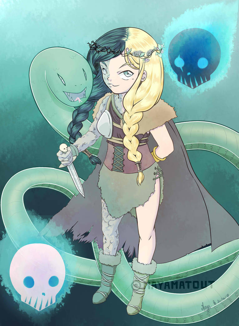 Hel - Norse Goddess by mayamatout on DeviantArt