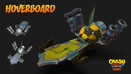 Crash Bandicoot Jetboard