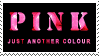 Pink stamp