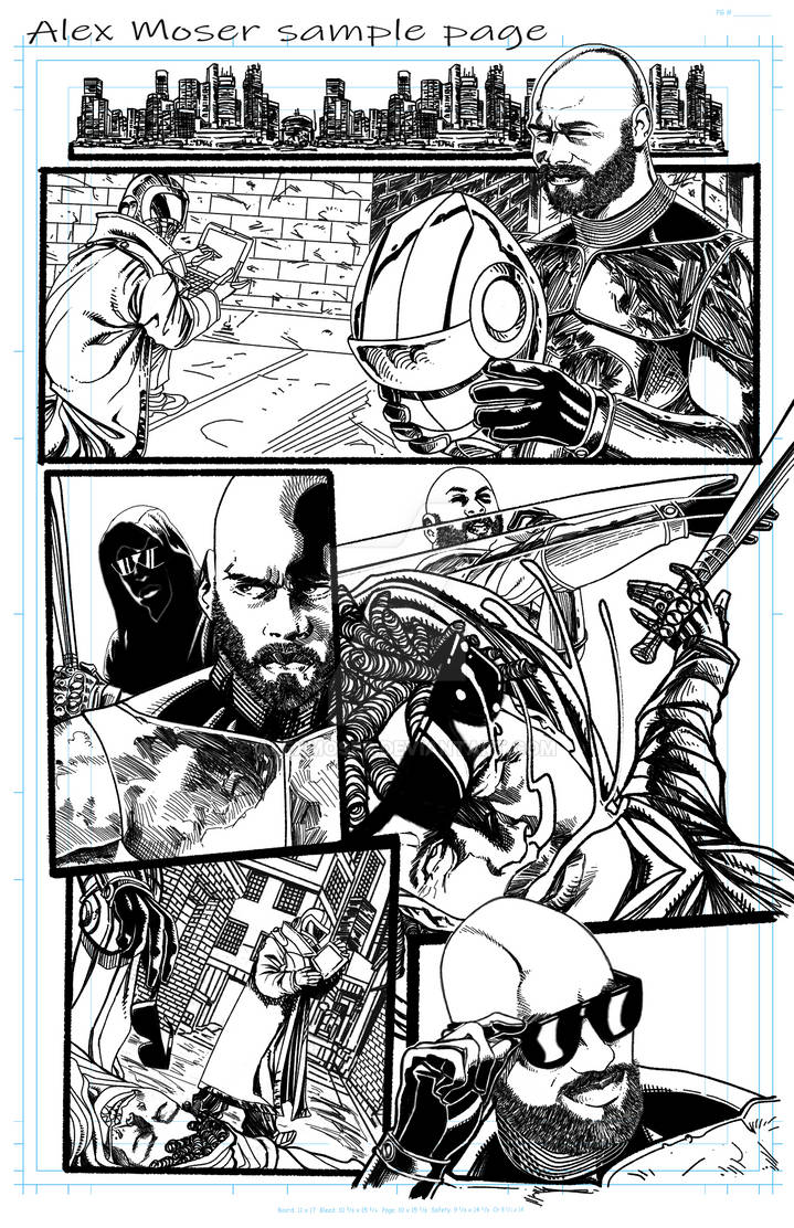 Alex Mooser Alex Moser page sample by AlexMoser on DeviantArt