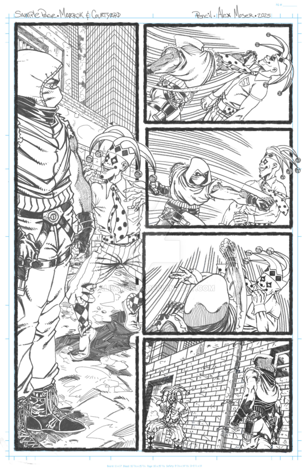 Project Shadow Breed - Sample page by AlexMoser on DeviantArt
