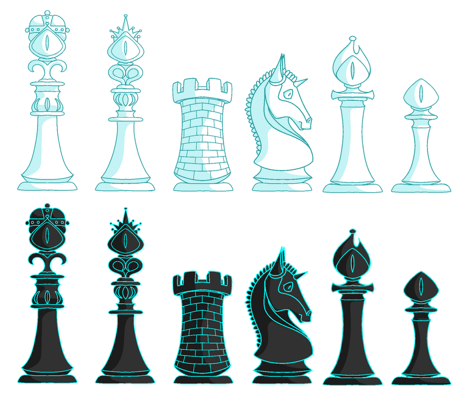 Jeu Chess Piece Reference WP by SkeleLock on DeviantArt