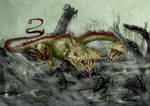 Marshland hydra by dorini