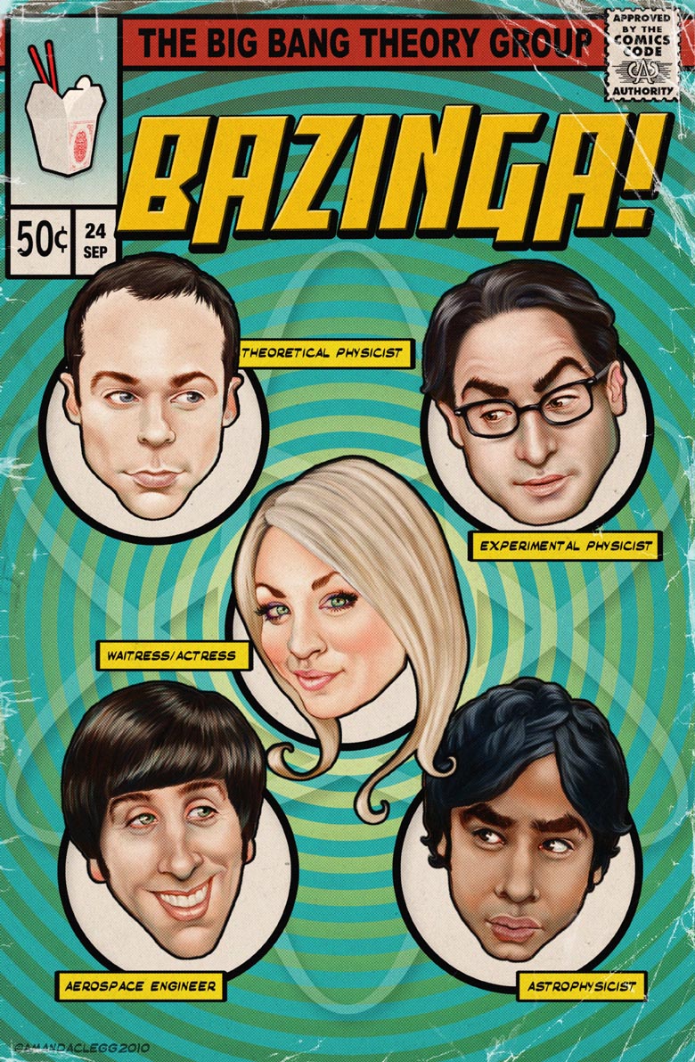 Big Bang Theory Comic Cover