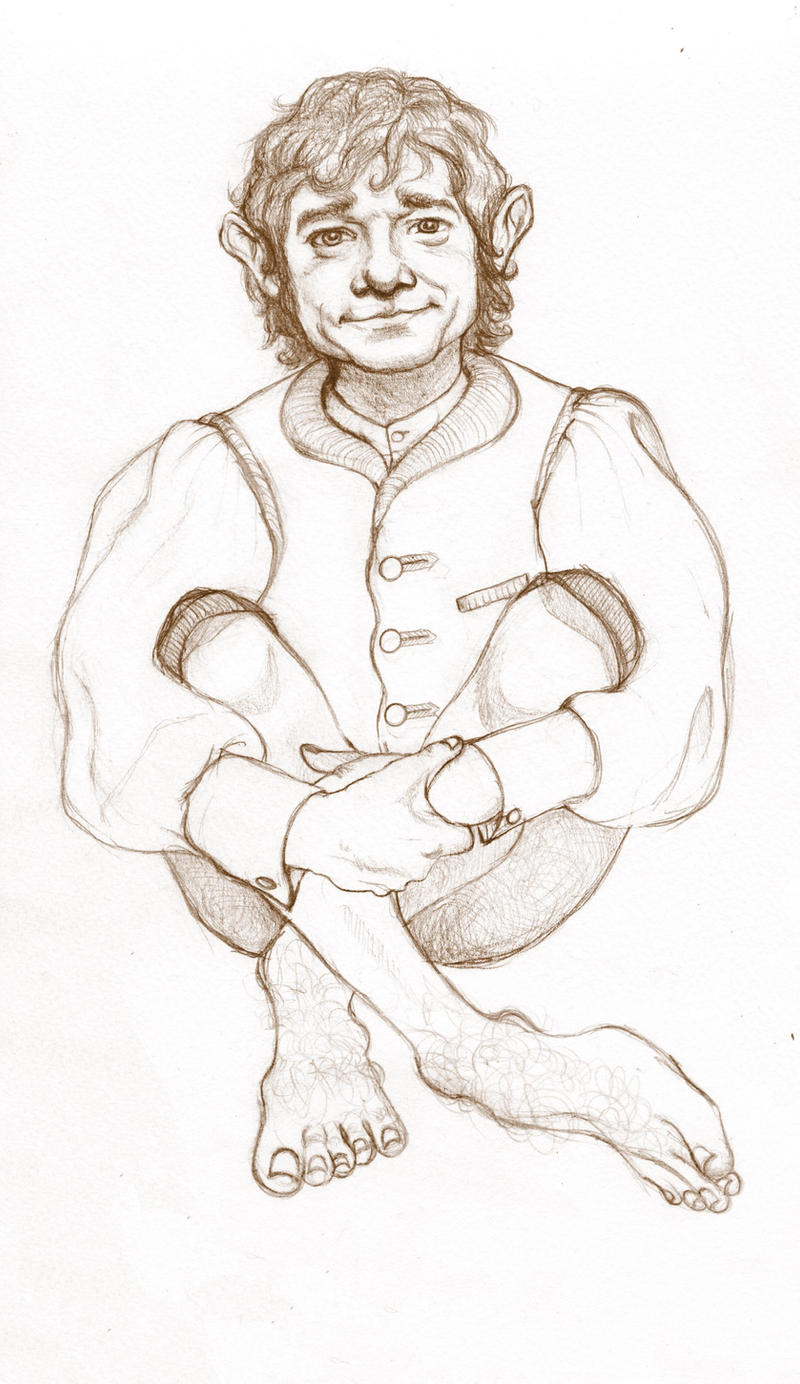 Freeman as Bilbo