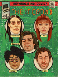 The IT Crowd Comic Book Cover