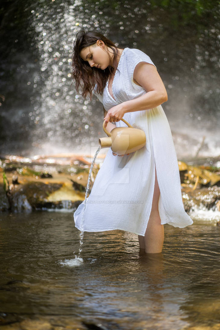 girl_at_waterfall by StevensPhotobox on DeviantArt