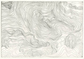 Topographic map