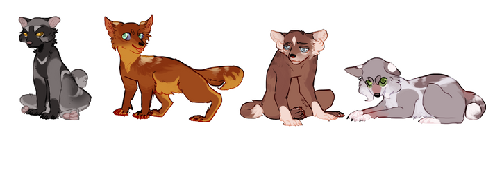 wolf adoptables // 2/4 open