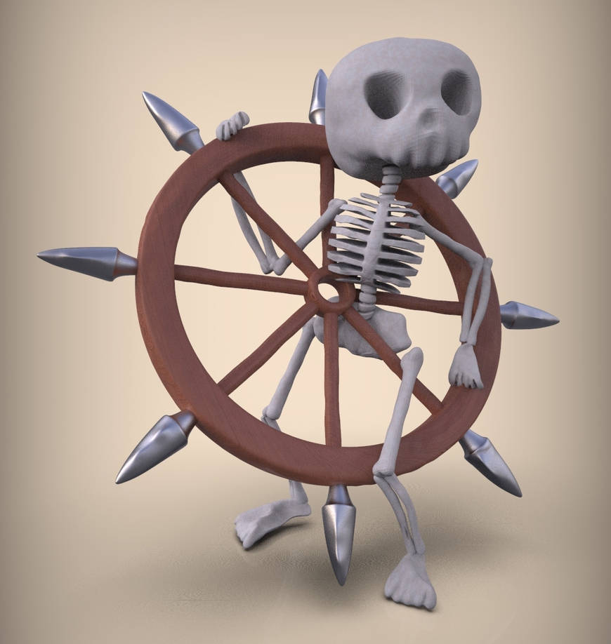 Wheel Skeleton by efinery on DeviantArt