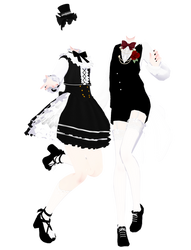 MMD Suit Outfits