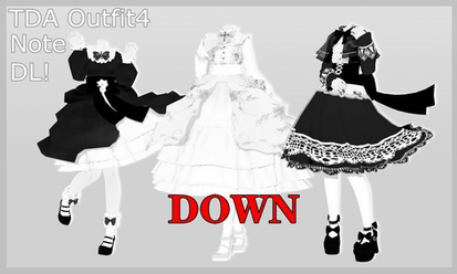 [MMD] -Outfits Pack4- [DL DOWN]