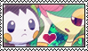 Snivy/Emolga Stamp by PrettyTak