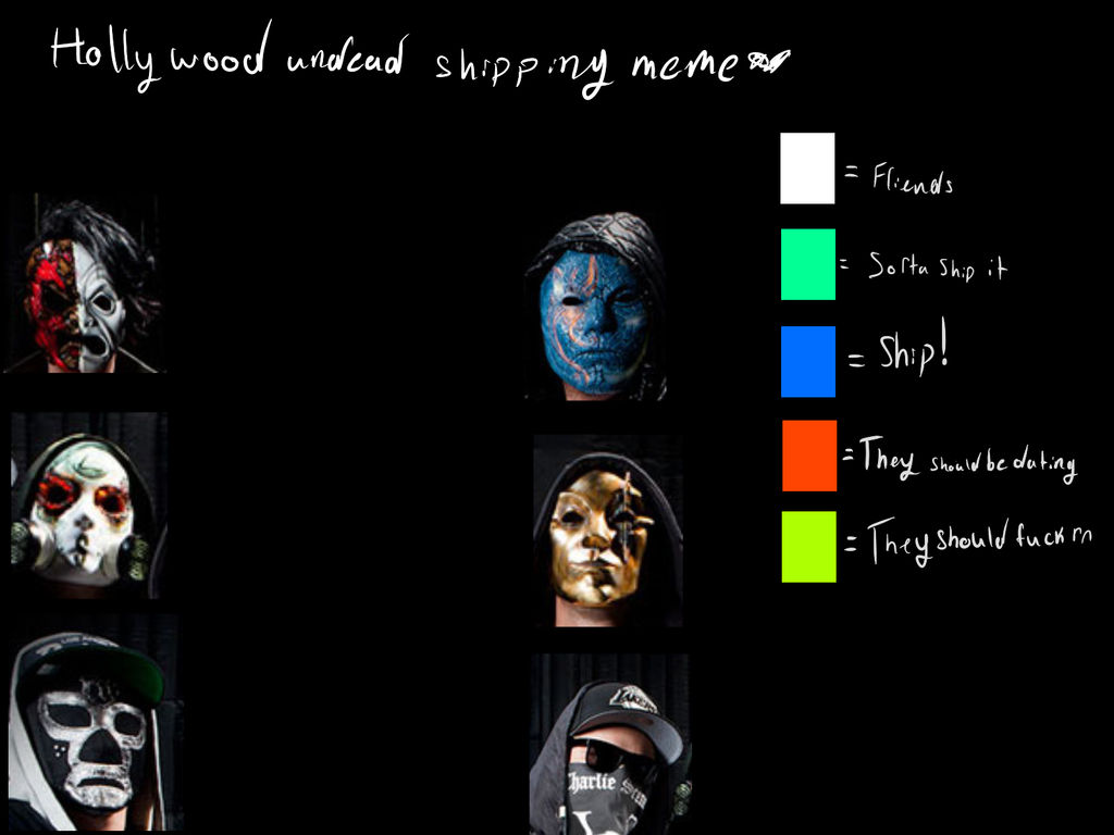 Hollywood Undead Shipping Meme By Cat Lynx On Deviantart Hollywood Undead Shipping Meme By Cat Lynx On Deviantart