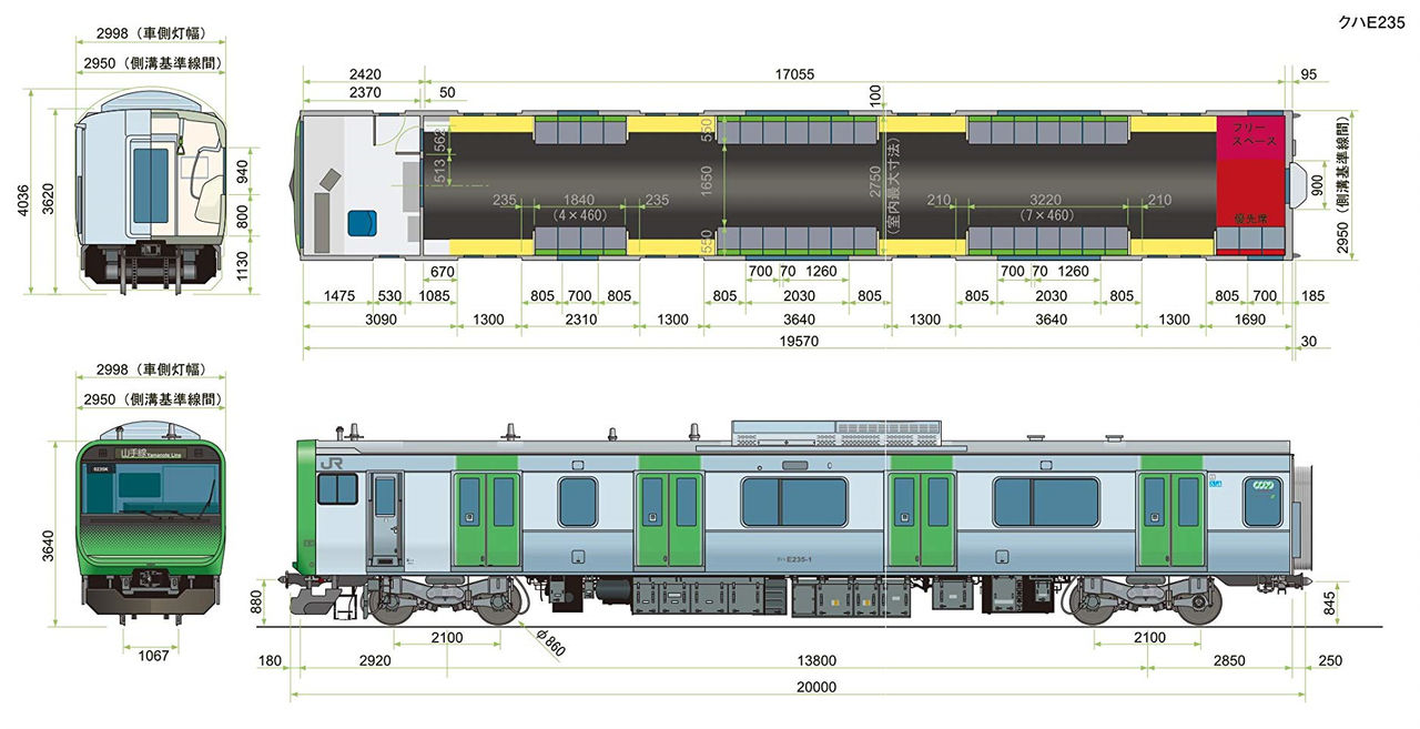 JR-east E235(tc) yamanoteline by korail341000 on DeviantArt